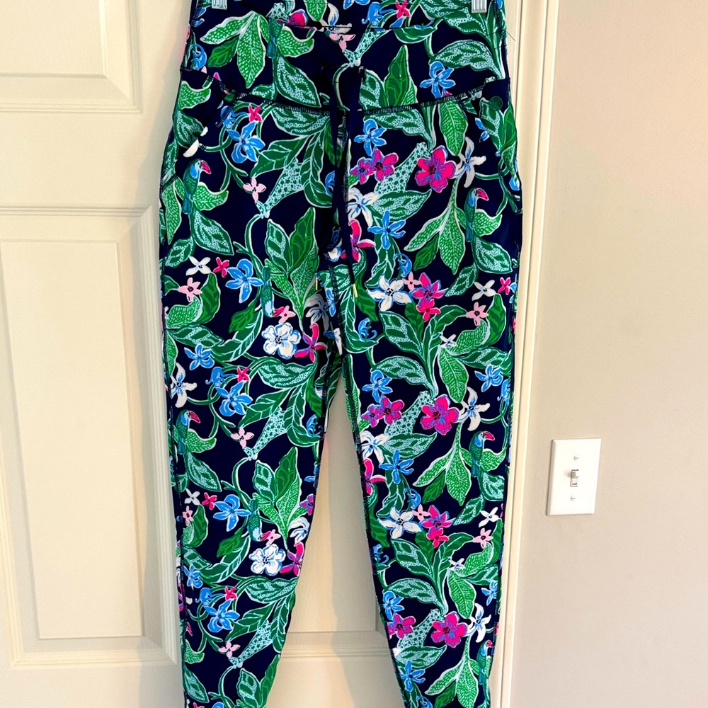 Women Lilly Pulitzer Island Mid Rise Jogger Multi Untamed